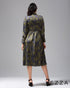 Printed Charm Pleated Dress 60422